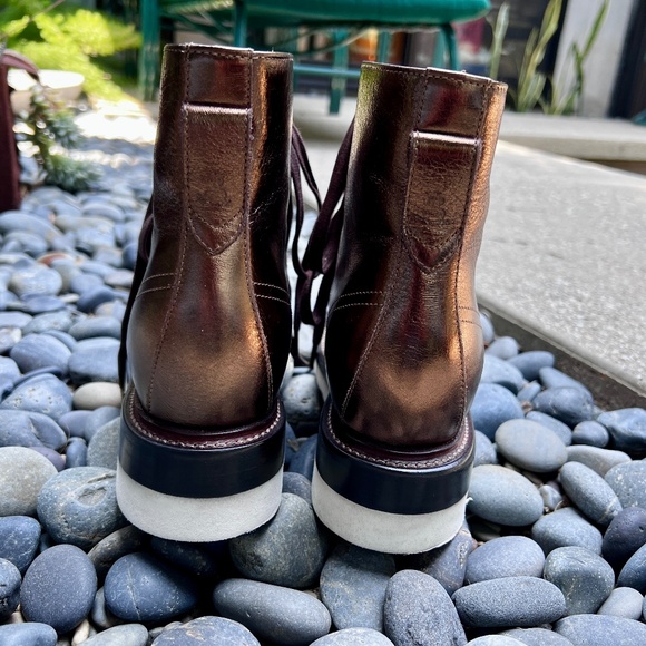 The Office of Angela Scott Mr Ryan Boots - Bronze/Brown NWOT - Picture 6 of 9